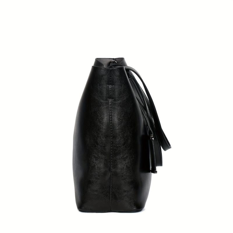 Vintage Large Capacity Tote Bag Classic Handbag