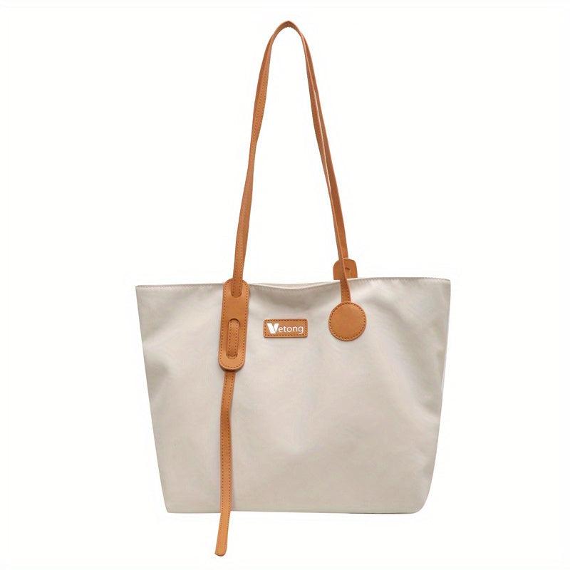 Nylon Tote Bag Large Capacity Handbag Shoulder Bag for Travel
