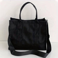 Large Capacity Letter Print Tote Bag Nylon Handbag
