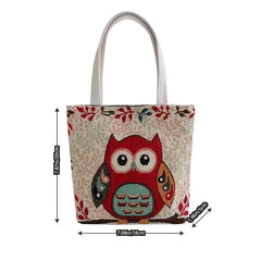 Women's Stylish Print Tote Bag Small Lunch Bag
