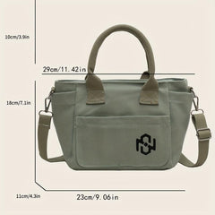 Vintage Crossbody Tote Bag Retro Top Handle Satchel Women's Casual Handbag