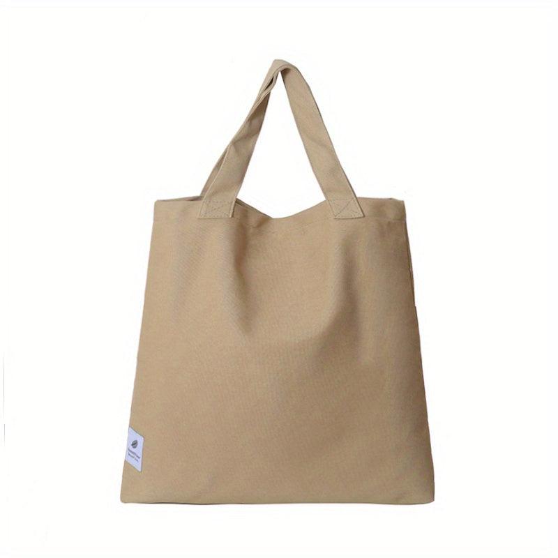 Canvas Tote Bag Large Capacity Shoulder Bag
