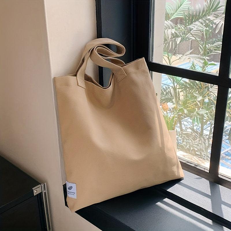 Canvas Tote Bag Large Capacity Shoulder Bag