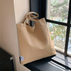 Canvas Tote Bag Large Capacity Shoulder Bag