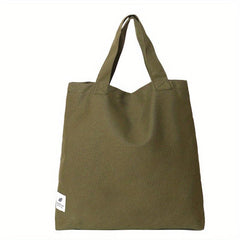 Canvas Tote Bag Large Capacity Shoulder Bag