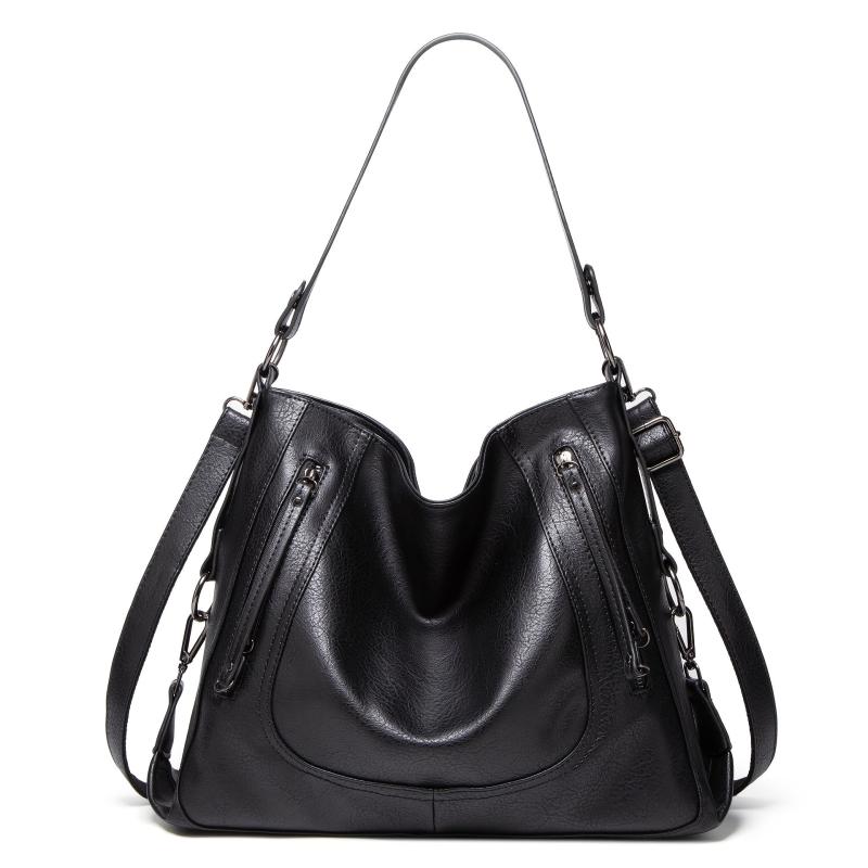 Vintage Shoulder Bag Large Capacity Tote Handbag