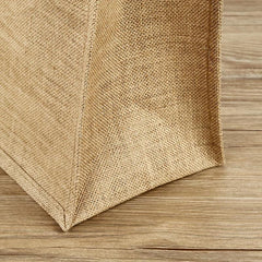 Large Capacity Linen Tote Bag Reusable Grocery Shopping Bag Eco friendly