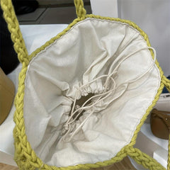 Crochet Tote Bag Boho Style Summer Beach Bag