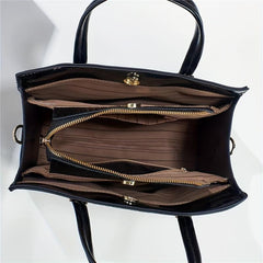 Crocodile Pattern Tote Bag Large Satchel Purse Vegan Leather Handbag