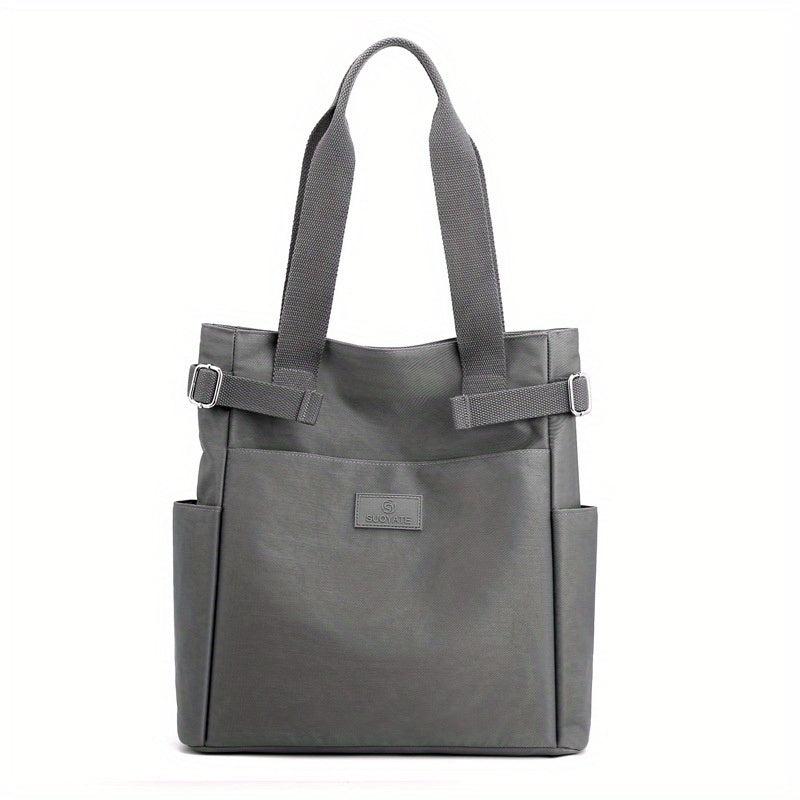 Large Capacity Nylon Tote Bag Lightweight Shoulder Handbag for Women Girls