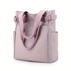 Large Capacity Nylon Tote Bag Lightweight Shoulder Handbag for Women Girls
