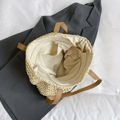 Straw Woven Summer Tote Bag Beach Shoulder Women's Handbag