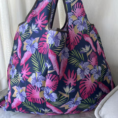 Floral Print Shoulder Tote Bag Lightweight Handbag