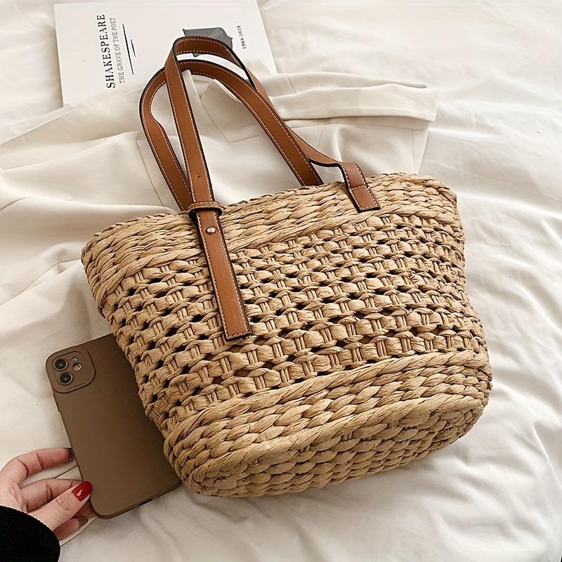 Boho Style Beach Bag Large Capacity Travel Tote