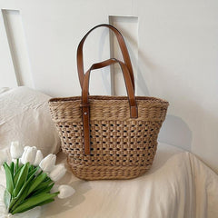 Boho Style Beach Bag Large Capacity Travel Tote