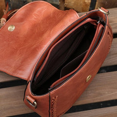 Tassel Decor Saddle Bag Crossbody Bag Women's Flap Shoulder Bag