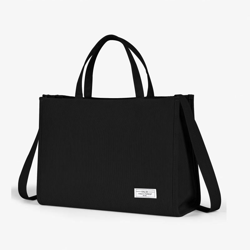 Corduroy Tote Bag Casual Shoulder Bag Retro Crossbody Bag For Women