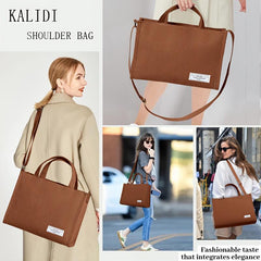 Corduroy Tote Bag Casual Shoulder Bag Retro Crossbody Bag For Women