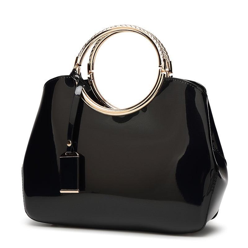 Large Zipper Tote Bag Women's Handbag for Work