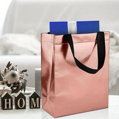 6Pcs Rose Gift Bags Reusable Party Favor Bags Lightweight Birthday Storage Handb
