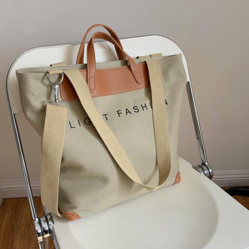 Vintage Canvas Crossbody Bag Retro Casual Handbag
