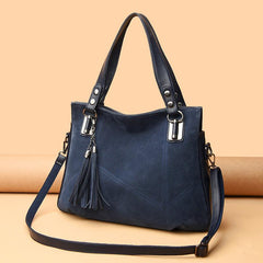 Tassel Decor Tote Bag Handbag Women's Casual Shoulder Bag