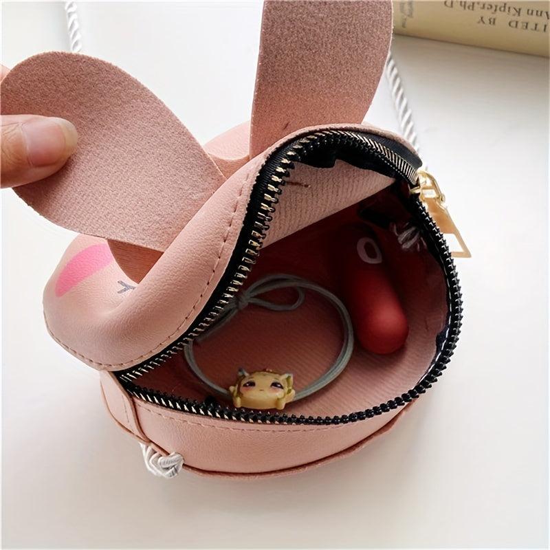Mini Animal Pattern CrossBody Bag PU Leather Cartoon Tote Bag