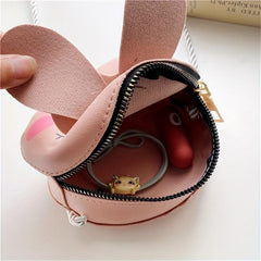 Mini Animal Pattern CrossBody Bag PU Leather Cartoon Tote Bag