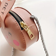 Mini Animal Pattern CrossBody Bag PU Leather Cartoon Tote Bag