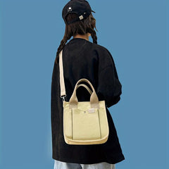 Canvas Crossbody Bag Thickened Shoulder Bag