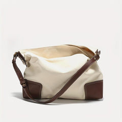 Stylish Women's Canvas Tote Bag Casual Large Shopper Bag
