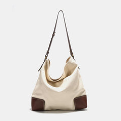 Stylish Women's Canvas Tote Bag Casual Large Shopper Bag