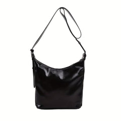 Vintage Solid Hobo Bag Large Capacity Shoulder Bag Women's Handbag