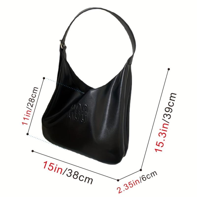 Embossed Detail Large Capacity Tote Bag for Women