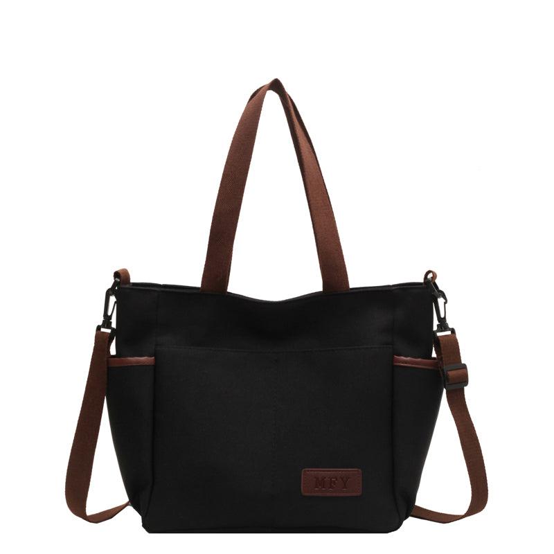 Minimalist Large Capacity Tote Bag Casual Storage Shoulder Bag