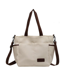 Minimalist Large Capacity Tote Bag Casual Storage Shoulder Bag
