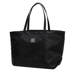 Large Capacity Solid Tote Bag Nylon Durable Shoulder Bag