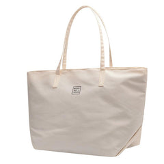 Large Capacity Solid Tote Bag Nylon Durable Shoulder Bag
