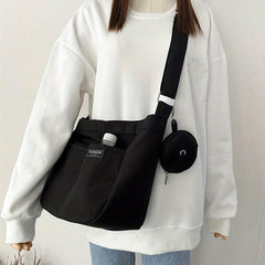 Women's Minimalist Crossbody Shoulder Bag Lightweight All Match Bag