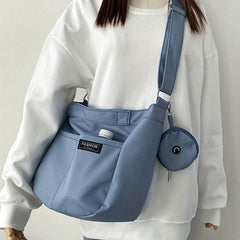 Women's Minimalist Crossbody Shoulder Bag Lightweight All Match Bag
