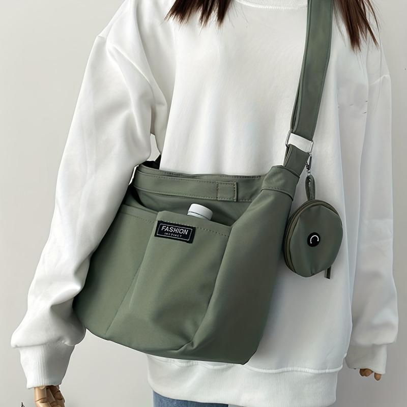 Women's Minimalist Crossbody Shoulder Bag Lightweight All Match Bag
