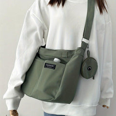 Women's Minimalist Crossbody Shoulder Bag Lightweight All Match Bag