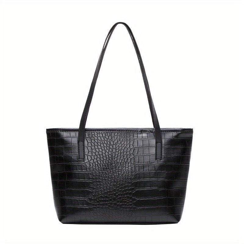 Leopard Print Tote Bag Large Capacity Handbag Women's Shoulder Bag