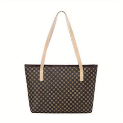 Leopard Print Tote Bag Large Capacity Handbag Women's Shoulder Bag