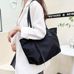 Large Capacity Nylon Shoulder Bag Casual Work Handbag