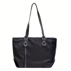 Large Capacity Nylon Shoulder Bag Casual Work Handbag