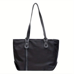 Large Capacity Nylon Shoulder Bag Casual Work Handbag