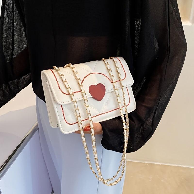 Women's Chain Shoulder Bag for Work