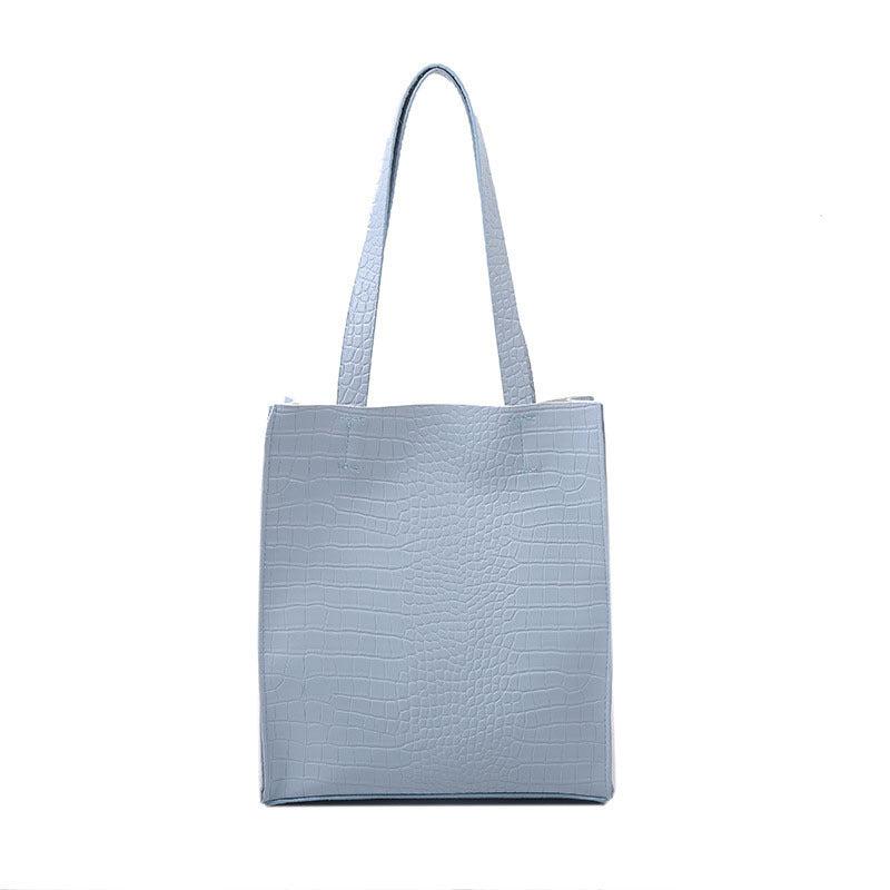 Crocodile Shoulder Tote Bag Large Capacity HandBag