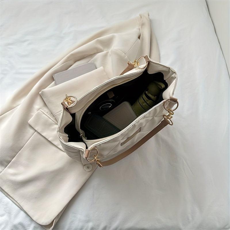 Minimalist Tote Shoulder Bag Storage Handbag Women's All Match Bag